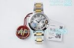 AF Factory Swiss Copy Ballon Bleu Cartier Cal.076 Watch Half Gold 33MM